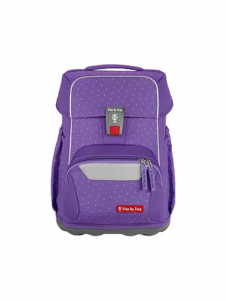 STEP BY STEP | Schultaschen Set 4tlg BASIS Purple Konfetti | 